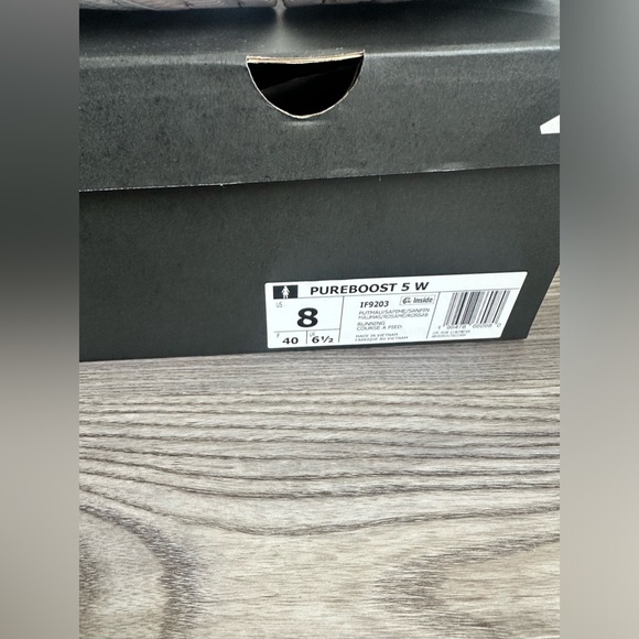 ADIDAS PUREBOOST 5 WOMEN RUNNING SHOES SZ 8 NWT!🎀 - Picture 3 of 9